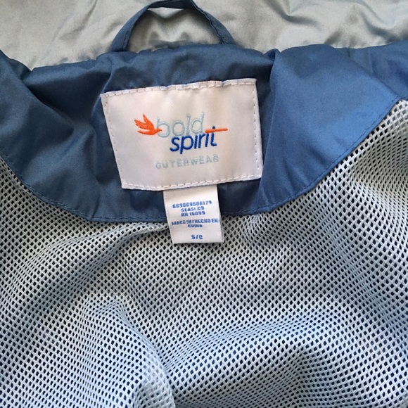 SPIRIT Vintage OUTWEAR LIGHT JACKET BLUE-LIME size S - Picture 8 of 11